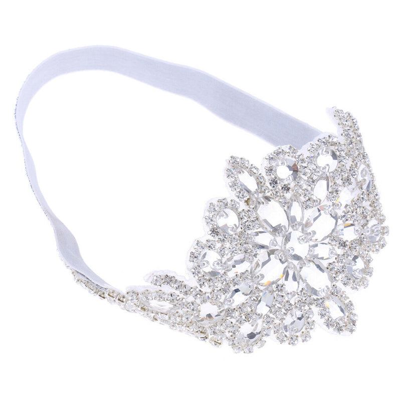Ladies Sparkling Crystal Rhinestones Headband Wedding Prom Headpiece