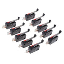 Momentary Lever Roller Micro Switch SPDT (Pack of 10Pcs)
