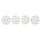 8pcs Gear for UDI U818A PLUS U49W U49C AA818 RC Drone White