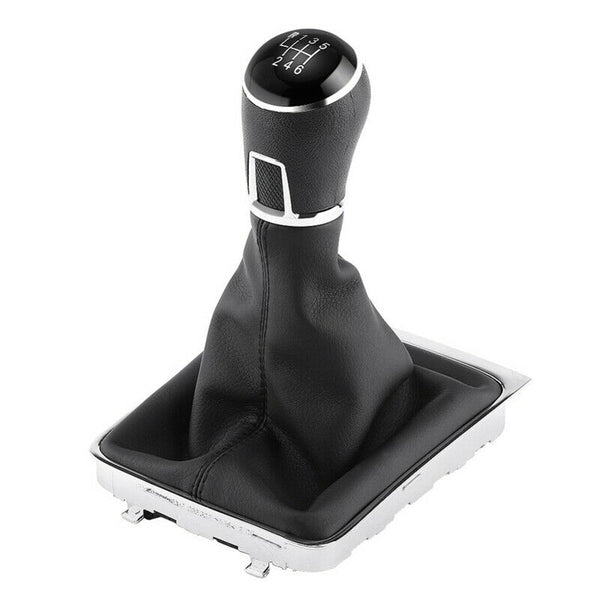 Car 6-Speed Shift Button Dust Cover Shift Lever Kit For Volkswagen Passat B