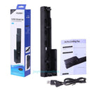 Intelligent Cooling Fan Heat Exhauster Temperature Control for PS4 Pro Console