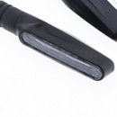 2PCS Yellow Flowing Motorcycle Steer LED Turn Signal Light Indicator Lamp