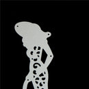 Happy Girl Walk the Dog Metal Cutting Dies Embossing Stencils Decorative CaW ES