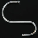 80mm Workshop Home Metal Spherical Extremity Hook S Shape Hook 5 Pcs Y2X9