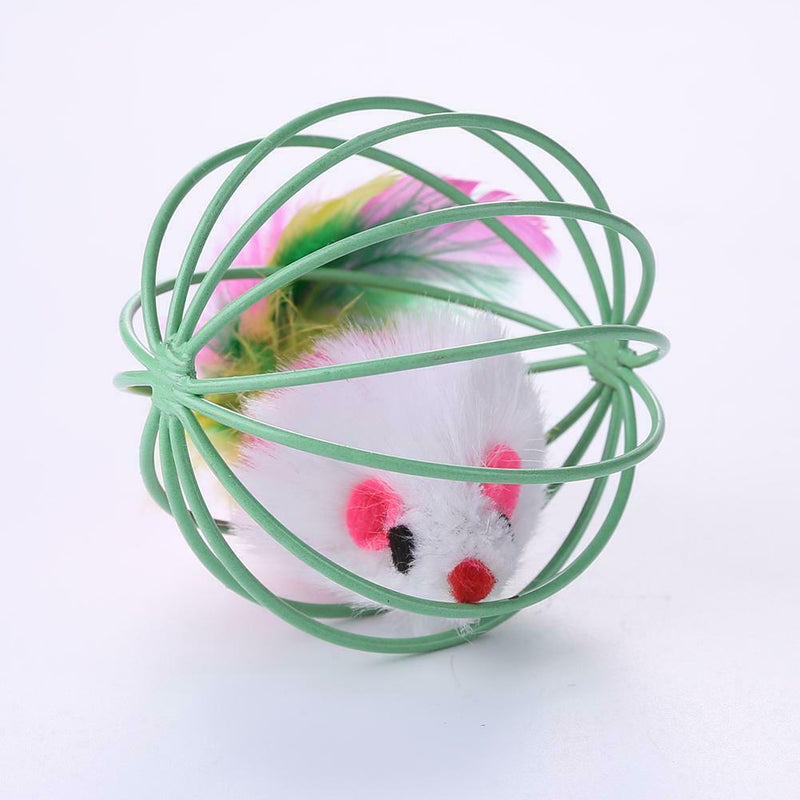 Pet Cat Lovely Kitten Gift Funny Play Toys Mouse Ball Brand New