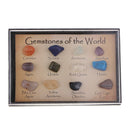 12 Mini Specimens Crystal Gemstones Of The World Home Decor Children's Gift