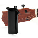 1pc Guitar Slide Black Stainless Steel Finger Knuck R9Z4
