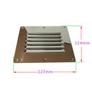 114 mm Louvre Air Vent | Stainless Steel Air Vent | Boat, Caravan, Hou WAV