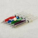 12X Novelty Chic Liquid Syringe Needle Tube Ball Point Pen Black Ink Ballpoint