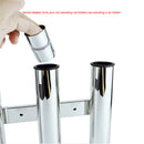 Heavy-duty Stainless Steel Rod Holder Adapter For Open-ended Fishing