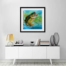 Fishing 5D Diamond Painting Embroidery DIY Craft Cross Stitch Home Decor