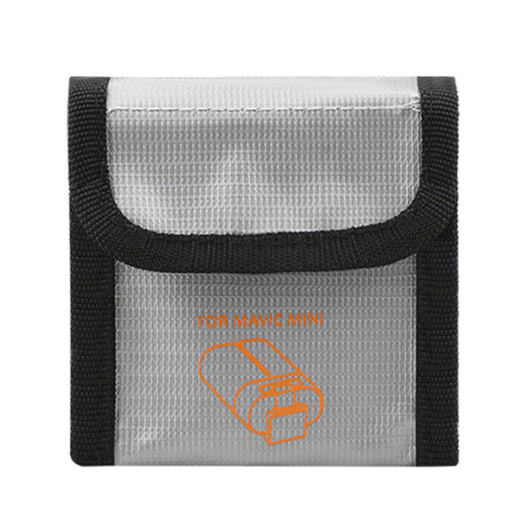 2 Battery Pack Storage Bag Explosion-Proof Pouch for DJI Mavic Mini