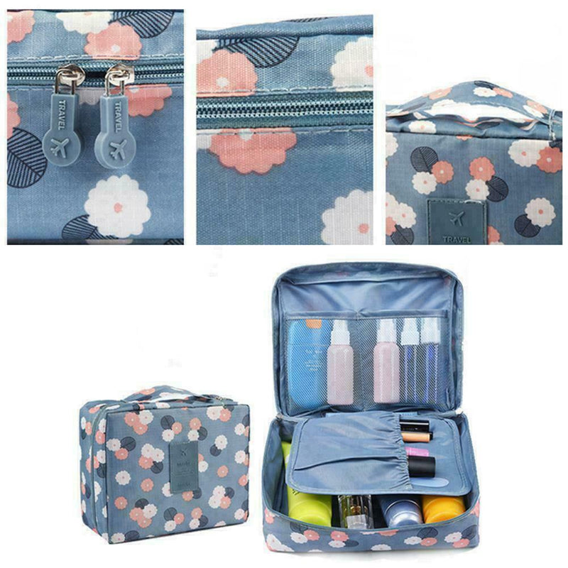 Portable Cosmetic Toiletry Bag Makeup Pouch Waterproof Hanging Organizer Bags Ne