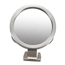 Anti Fog Wall-mounted Shower Mirror for Bathroom Travel with Razor Hook