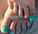 Attractive Women Charm Simple Toe Ring Adjustable Foot Tide Beach Jewelry IO MO
