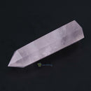 80-110mm 100% Natural Rock Pink ROSE Quartz Crystal Stone Point Healing Wand New