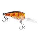 5pcs/set Fishing Lures Plastic Hard Baitt Crankbait with Treble Hook 5#