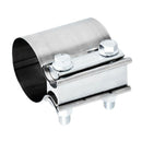 2.5"/63mm Exhaust Clamp Auto Car Repair Exhaust Pipe Hose Easy Seal Joint Band