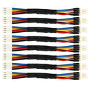8pcs PC Fan Speed Reduce 4 Pin Power Resistor Male to Female Cable Adapter