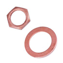 10PCS 3/8'' Guitar 9.36mm Nuts Lock Washer for Electric Guitar Bass Parts