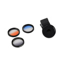 37mm Graduated Lens Filter Camera Filter Kit with Clip for Mobile Tab