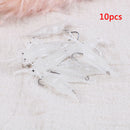 10Pcs Luminous Shrimp Fishing Lure Single Hook Tackle Crank New -3C