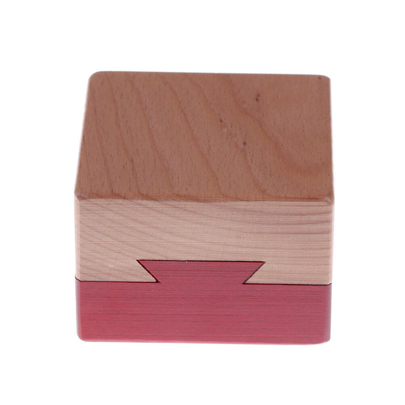 Classic Funny IQ Mind Wooden Magic Box Puzzle Game Brain TeaserEducationalToy-OZ