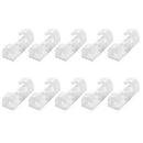 16pcs Silicone Cable Organizer Clips Self Adhesive Wire Cord Management Holder