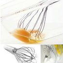 Kitchen Tool Stainless Steel Egg Utensils Stirring Mixing Beater Whisk Handle BX