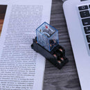 220V 10A LY2NJ Mini 8 Pin Coil Power Electric Relay With Socket Base Black A