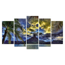 5pcs 5D DIY Full Drill Diamond Painting Mountain Range Cross Stitch Kits