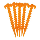 Nylon PP MagiDeal  Tent Pegs Tent Stakes for Outdoor Hiking Camping Yellow