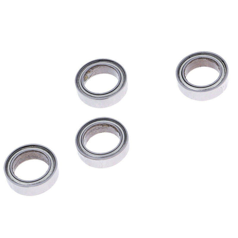 4pcs Metal Double Shielded Bearings (8x12x3.5 mm) for WLtoys 1/12 Racing Car