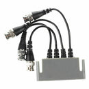 4-Channel Video Balun BNC UTP CAT5 Transmitter for CCTV/ Surveillance Camer