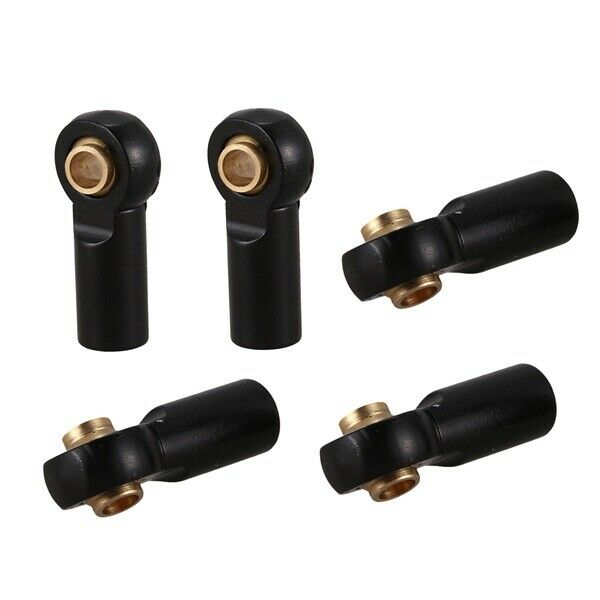 10Pcs Metal M3 Link Tie Rod End Ball Joint for 1/10 RC Car Crawler AXIAL SC S7X4