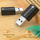 Wireless PC Audio Music Transmitter Bluetooth 5.0 Sound Card USB Power Adapter