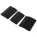 127Pcs Glue Weatherproof Heat Shrink Sleeving Tubing Tube Assortment Kit BlackJR