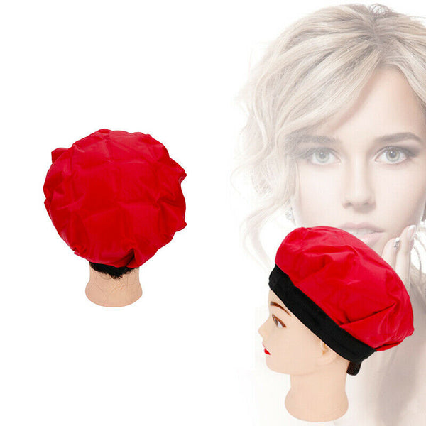 New Lady Cold Heat Cap Hair Beauty Styling Care Treatment Steamer Thermal W P5T9