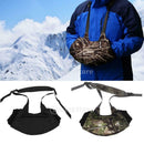 Hunting Hand Muff Hand Warmer Muff Camo Winter Warm Gloves Green Camo