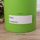 125pcs Food Storage Labels Refrigerator Freezer Labels Adhesive Label