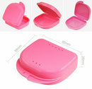 Portable Dental Orthodontic Retainer Cause Gum Shield Mouth Guard Teeth Box R1I5