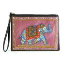 DIY Elephant Special Shaped Diamond Painting Wristlet Wallet Zipper Clutch