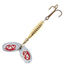 5pcs 9cm 17g Spinner Rotate Sequins Fishing Lures Artificial Fish Hook Bait