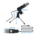 Studio Microphone Condenser Studio Microphone Recording Computer USB Mic with
