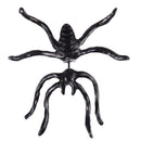 1 Pair Fashion Punk, Black Spider Unisex Funny Ear studs