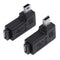 2pcs 90 Degree Micro USB Female to Mini USB Male Adapter Connector