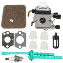 Carburetor With Fuel Line Kit Air Filter For Stihl Fs38 Fs45 Fs46 Fs55 Km55