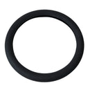 14"-16" Black Soft Silicone Car Auto Steering Wheel Cover Skidproof Odorless Eco