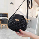 Fashion Women Mini Messenger Bag PU Leather Shoulder Bag Female Shell Purse