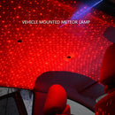 Car Ambient Ceiling Light USB Interior For Galaxy Lamp Meteor Star Red LED